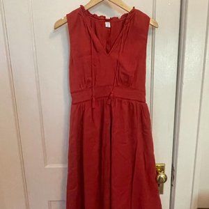 Old Navy Red Midi Dress (size medium)